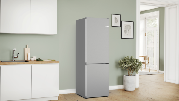 BOSCH FRIGO COMBINATO 321LT D NO FROST INOX LOOK KGN362LDF