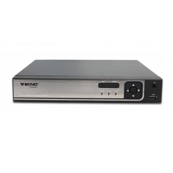 TECNO DVR 4 CANALI PER TELECAMERE ANALOGICHE/IP HDMI TC-XVR-5004-N