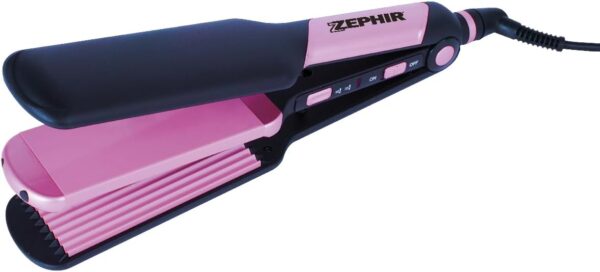 ZEPHIR PIASTRA PER CAPELLI LISCIO E FRISEE 2 IN 1 ZHB742