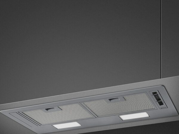 SMEG CAPPA ASPIRANTE INCASSO 73CM 75W C SILVER LUCE LED KSG70E