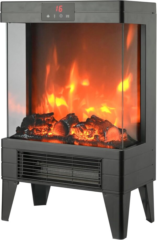 ZEPHIR CAMINETTO ELETTRICO 2 LIVELLI POTENZA 1000/2000W ZFP9600