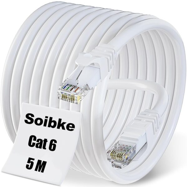 TECNO CAVO DI RETE RJ45 UTP CAT.6 0,5MT BIANCO