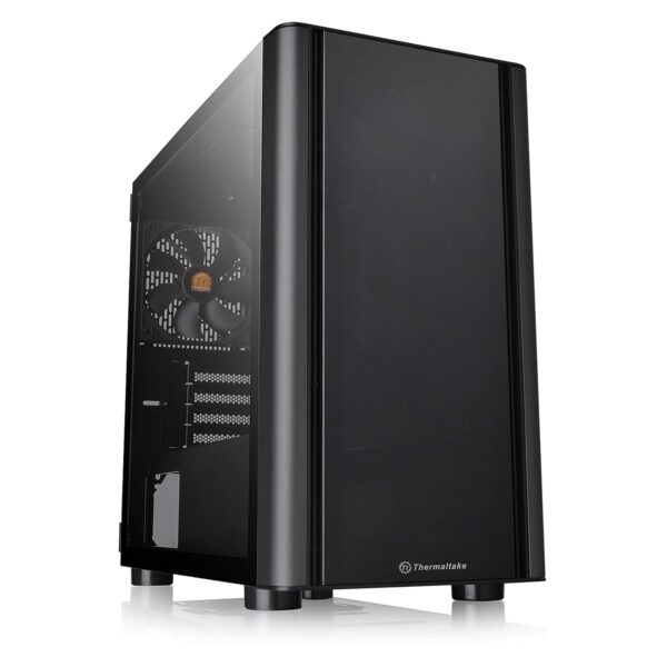 THERMALTAKE PC CASE V150-TG CA-1R1-00S1WN-00 *1VENTOLA NERA INCLUSA