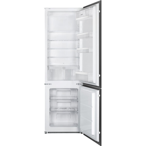 SMEG FRIGO INCASSO COMBINATO STATICO PORTA REV. 268LT F BIANCO C4172F
