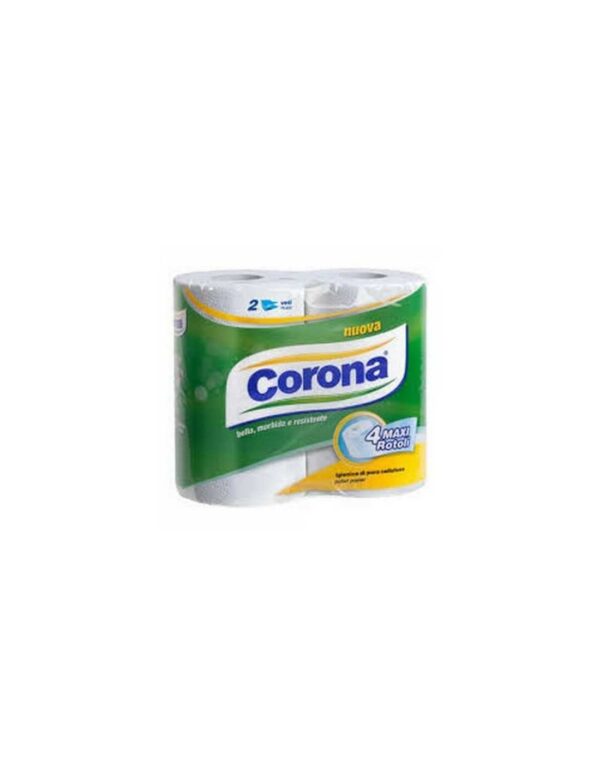 CORONA CARTA IGIENICA 4 ROTOLI
