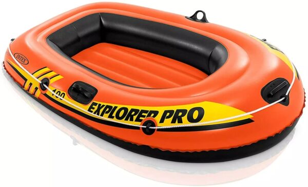 INTEX CANOTTO GONFIABILE EXPLORER PRO100 6+ ARANCIONE 160x94x29CM 58355