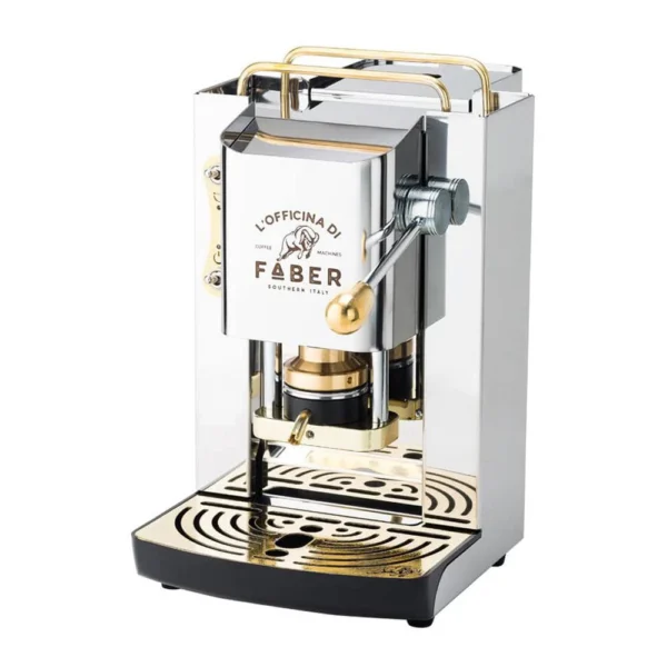 FABER MACCHINA DA CAFFE' A CIALDE PRO MINI DELUXE PURE WHITE