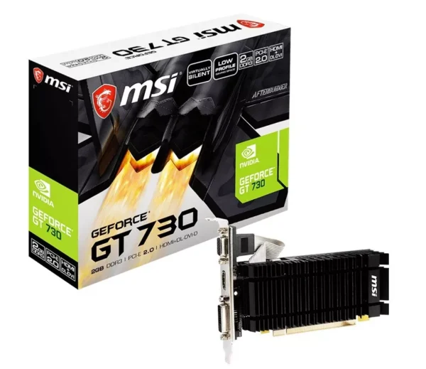 MSI VGA GT730 LP 2GB VGA/DVI/HDMI GDDR3 V809-3861R
