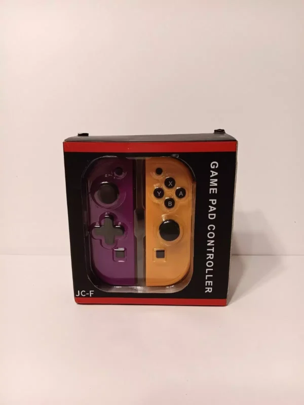 NINTENDO SWITCH SET 2 JOY-CON VIOLA/ARANCIONE NEON IT