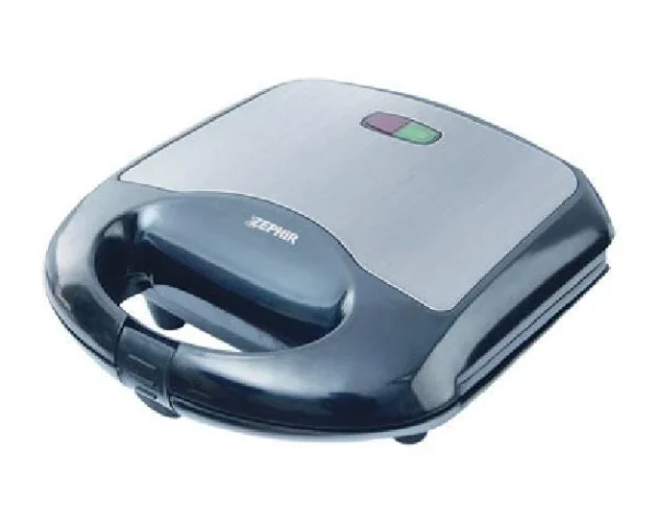 ZEPHIR TOSTIERA ELETTRICA ANTIADERENTE ACCIAIO 750W ZHC656