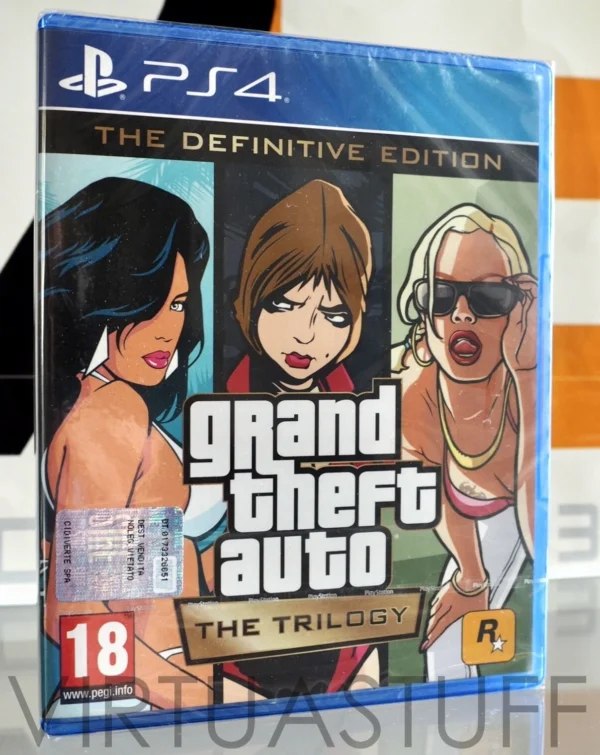 ROCKSTAR GAME PS4 GIOCO GTA V TRILOGY IT